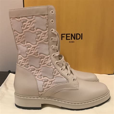 fendi combat boots outfit|fendi karligraphy boots.